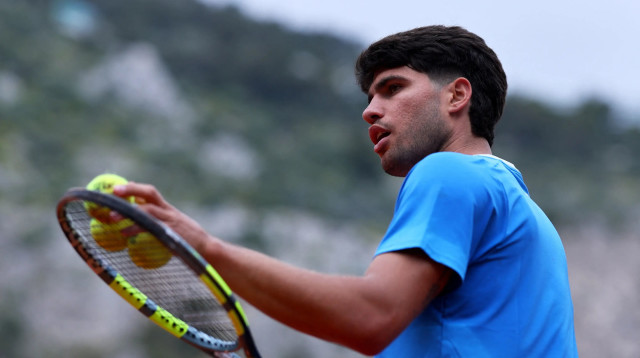 קרלוס אלקראס טניסאי ספרדי (צילום: רויטרס)