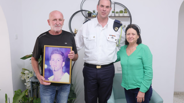 משפחת בר ורס"ן אמיר קולמן (צילום: עמרי שטיין)