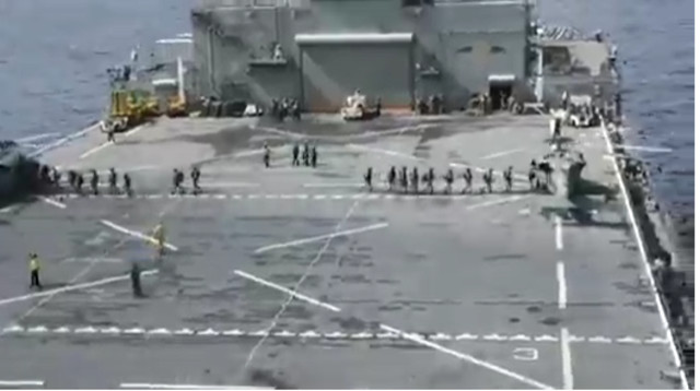 השתלטות נוספת על ספינה ע"י צבא ארה"ב  (צילום: שימוש לפי סעיף 27א')