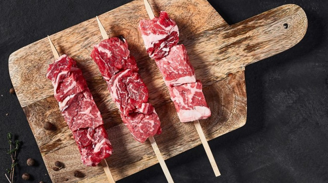 שיפודי כבש (צילום: באדיבות סאלח דבאח ובניו)