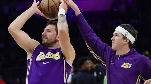 לוקה דונצ'יץ', אוסטין ריבס (צילום: Gettyimages)