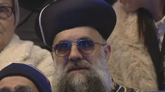 אייל ציונוב בטקס המשואות (צילום: צילום מסך)