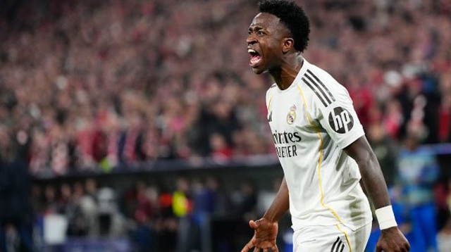 ויניסיוס שחקן ריאל מדריד (צילום: NurPhoto)