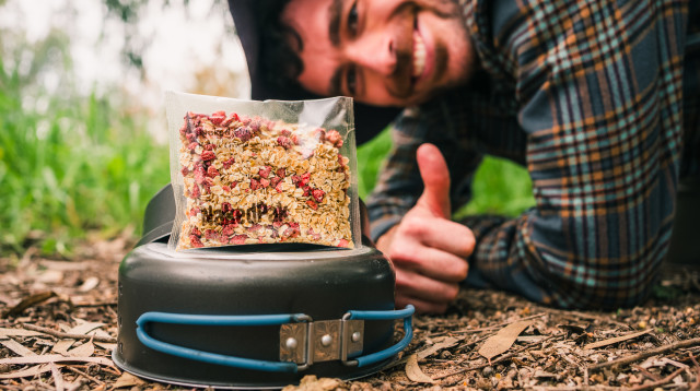 ארוחה למטיילים של NakedPak (צילום: Tom Pelleg)