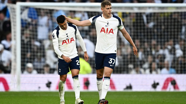 מיקי ואן דה ון, פדרו פורו, שחקני טוטנהאם (צילום: רויטרס)