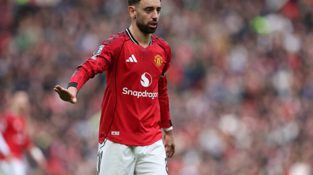 ברונו פרננדש שחקן מנצ'סטר יונייטד (צילום: רויטרס)