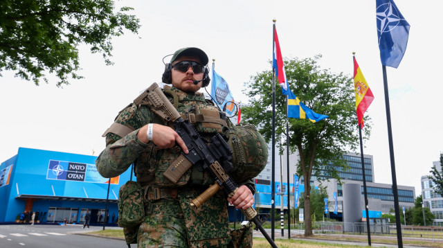 פסגת נאט"ו בהאג, מזהירים מעימות רחב עם רוסיה (צילום: רויטרס)