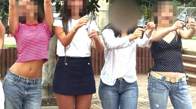 החיילות המשוחררות (צילום: רשתות חברתיות, שימוש לפי סעיף 27א' לחוק זכויות היוצרים)