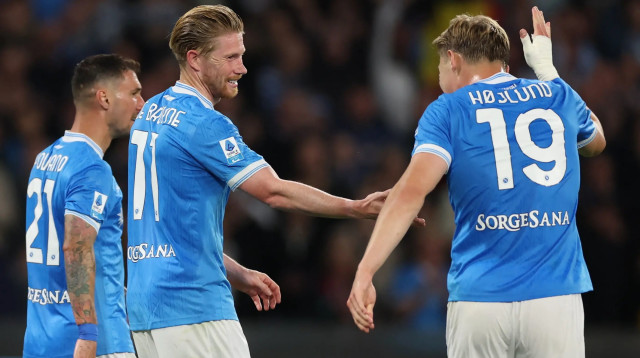 שחקני נאפולי קווין דה בראונה, רסמוס הוילונד (צילום: רויטרס)