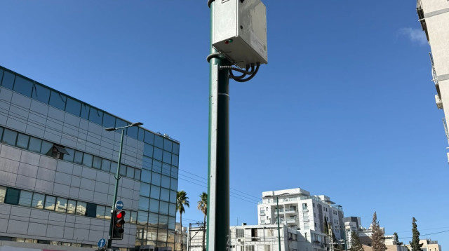 מצלמת אבטחה ברמת גן (צילום: דוברות העירייה)