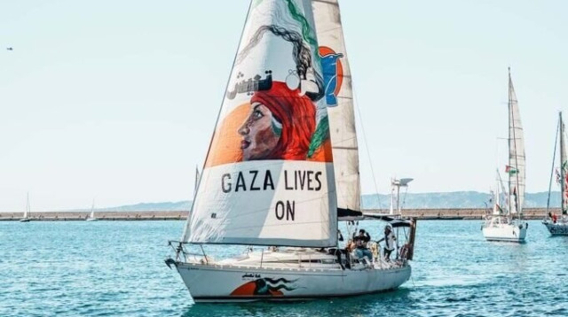 המשט בדרך לעזה (צילום: שימוש לפי סעיף 27א')