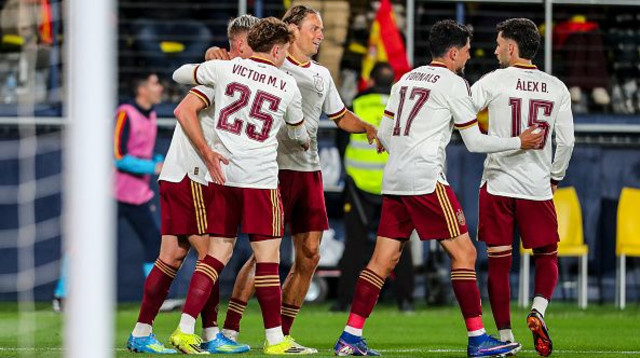 שחקני נבחרת ספרד חוגגים (צילום: Europa Press Sports)