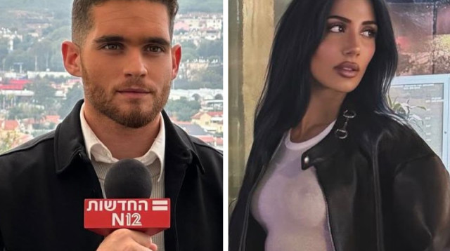 אדר גיציס, דני לוי (צילום: אינסטגרם, צילום מסך קשת 12)