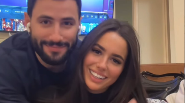 ליה נגה ודביר סלומון  (צילום: צילום מסך רשתות חברתיות)