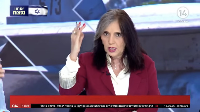 יוליה שמאלוב-ברקוביץ' (צילום: צילום מסך ערוץ 14)