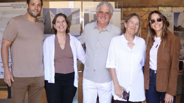 רותם סלע, מיכל ואיתן קימל, אורנה אנג'ל ואריאל רוטר (צילום: יואל גאפט)