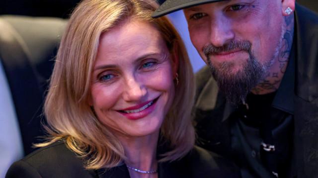 קמרון דיאז ובנג'י מאדן (צילום:  Arturo Holmes/Getty Images for REFORM Alliance)
