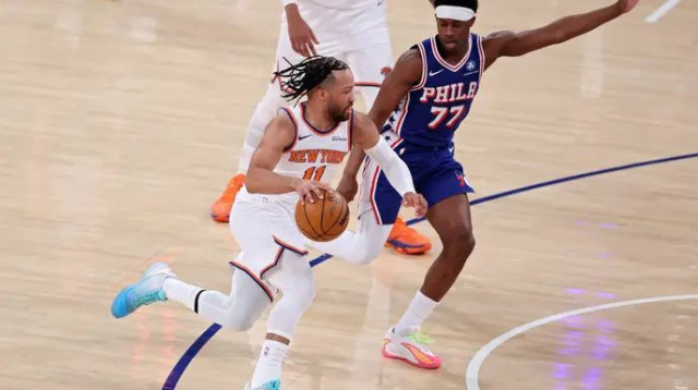 נוקאאוט. ברונסון מול אדג'קומב (צילום: GettyImages, Al Bello)