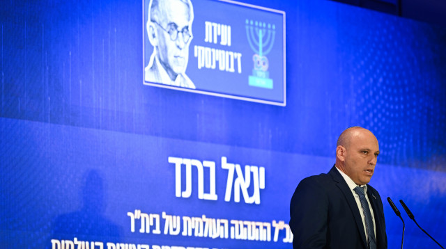 יגאל ברנד, מנכ"ל ההנהגה העולמית של תנועת בית"ר ומנכ"ל המועצה הציונית בישראל (צילום: אריה לייב אברמס)