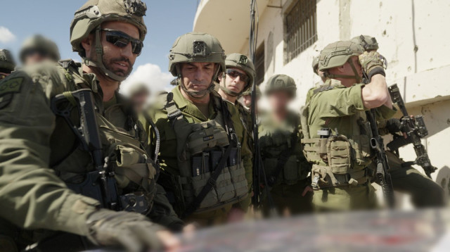 הרמטכ"ל, רא"ל אייל זמיר, בדרום לבנון (צילום: דובר צה"ל)