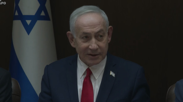 ראש הממשלה בנימין נתניהו בפתח הקבינט המדיני-ביטחוני (צילום: עומר מירון /לע"מ)