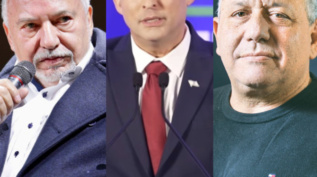 גדי איזנקוט, נפתלי בנט, אביגדור ליברמן (צילום: צילום מסך,אלון גלבוע,יוסי אלוני פלאש 90)
