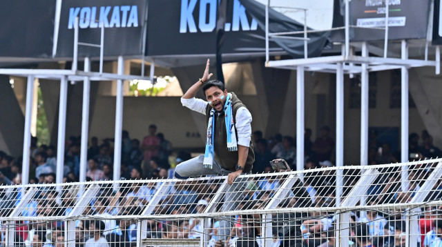 אוהד כדורגל הודי (צילום: GettyImages)