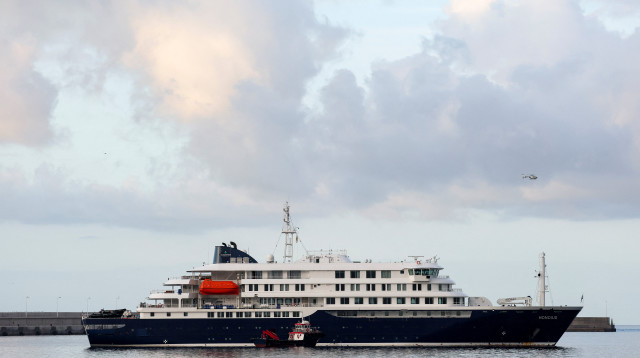 ספינה ההאנטה, MV Hondius (צילום: רויטרס)