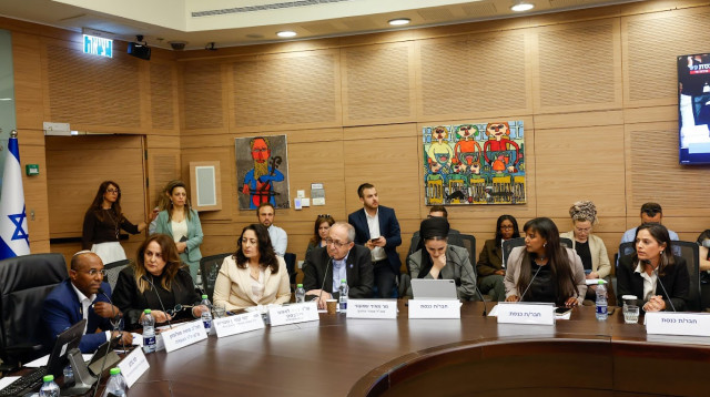הדיון באלימות בני הנוער בוועדת החינוך בכנסת (צילום: דוברות הכנסת, נועם מושקוביץ)