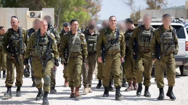 הרמטכ"ל אייל זמיר בסיור והערכת מצב בצפון השומרון (צילום: דובר צה"ל)