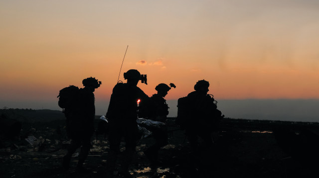 לוחמי צה"ל (צילום: מיכאל גלעדי פלאש 90)