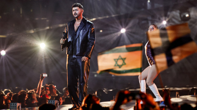 נועם בתן בגמר אירוויזיון 2026 (צילום: רויטרס)