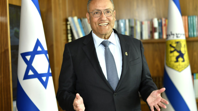 ראש עיריית ירושלים משה ליאון (צילום: ראובן קסטרו)