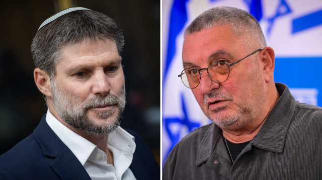 דני אלגרט, בצלאל סמוטריץ' (צילום: אבשלום ששוני,יונתן זינדל, פלאש 90)