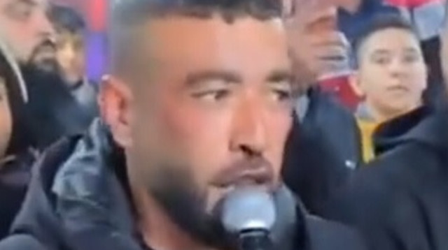 מלך הדחייה. הזמר מועין אל אעסם (צילום: רשתות חברתיות)