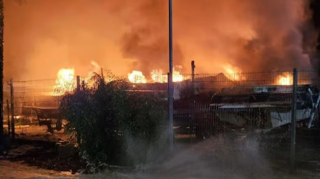 עבירת פרוטקשן  (צילום: דוברות כבאות והצלה - מחוז צפון)