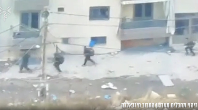 זיהוי מחבלי חיזבאללה - לפני שחוסלו (צילום: דובר צה"ל)
