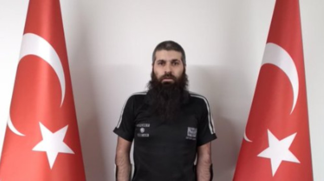 מחבל דאעש שנעצר עומר דניז דונדאר (צילום: רשתות ערביות,שימוש לפי סעיף 27א')