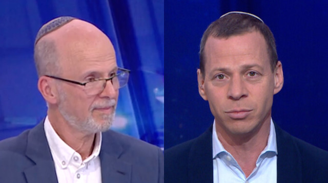 עמית סגל, חגי סגל (צילום: צילום מסך ערוץ 12)