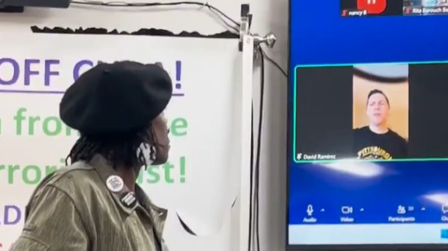 הדיפלומט הקובני מתדרך נגד ארהב (צילום: צילום מסך רשת X)