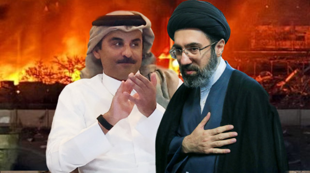 מוג'תבא חמינאי, תמים בן חמד אאל ת'אני (צילום: רויטרס,רשתות ערביות)