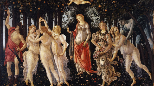 סנדרו בוטיצ'לי, "פרימוורה" (צילום: Wikimedia Commons, Public Domain)