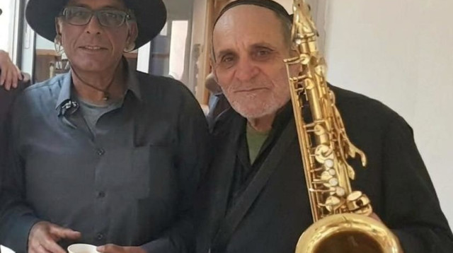 אורי סעדה ז"ל עם יהודה קיסר (צילום: פרטי)