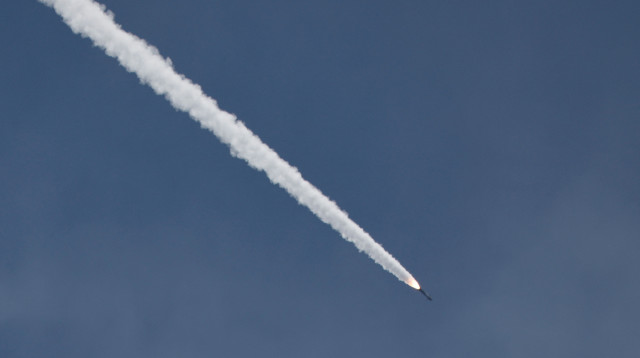 טיל יירוט בצפון (צילום: REUTERS/Amir Cohen)