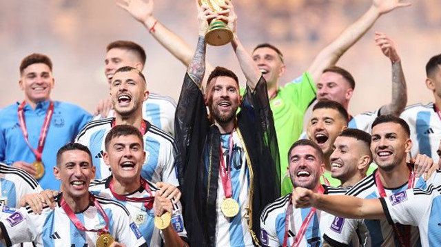 ארגנטינה אלופת העולם, 2022 (צילום: Getty images)