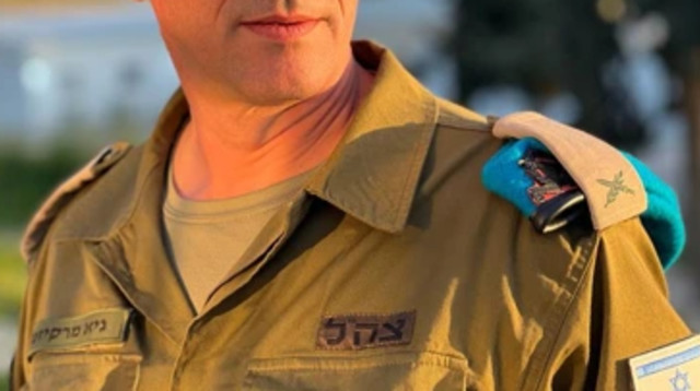 תת-אלוף גיא מרקיזנו (צילום: דובר צה"ל)