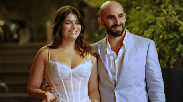 נוי ואביתר, "חתונה ממבט ראשון" (צילום: צילום מסך קשת 12)