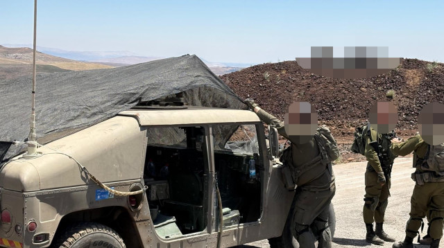לוחמי צה"ל בסוריה (צילום: אבי אשכנזי)