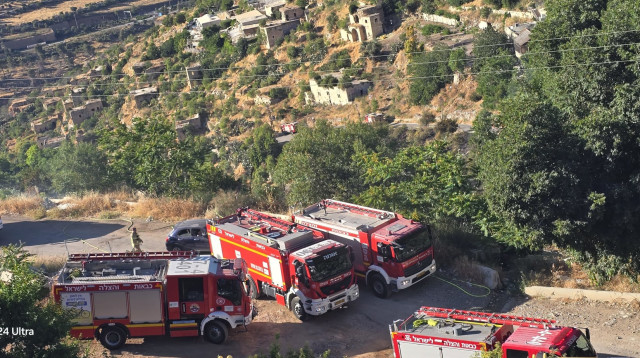 כיבוי והצלה (צילום: עלי אבוגוש)