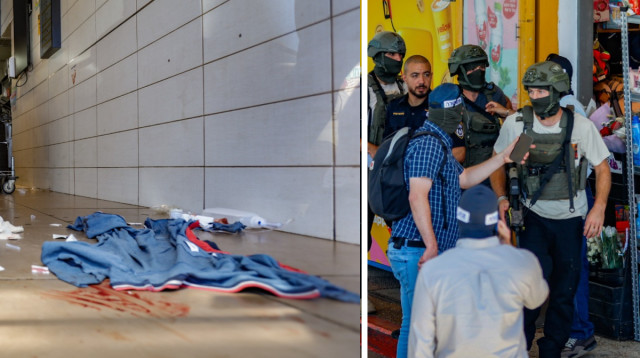 סניף מקדונלד'ס בו החל מסע הירי בדרום השרון (צילום: טל גל, פלאש 90)